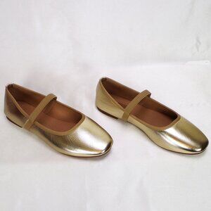 Gold Women's Flats